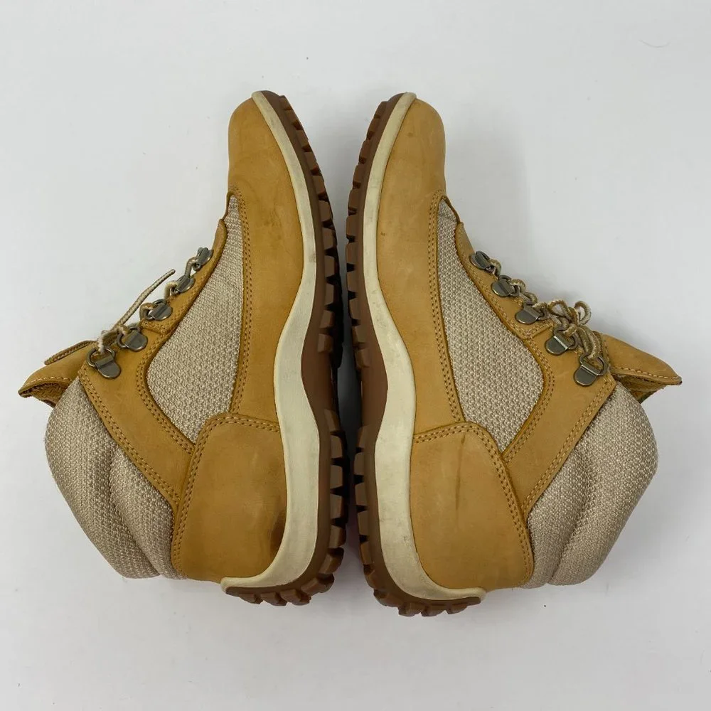 Timberland Waterproof Ankle Boots Hiking Outdoor Genuine Leather Shoes Size 8M